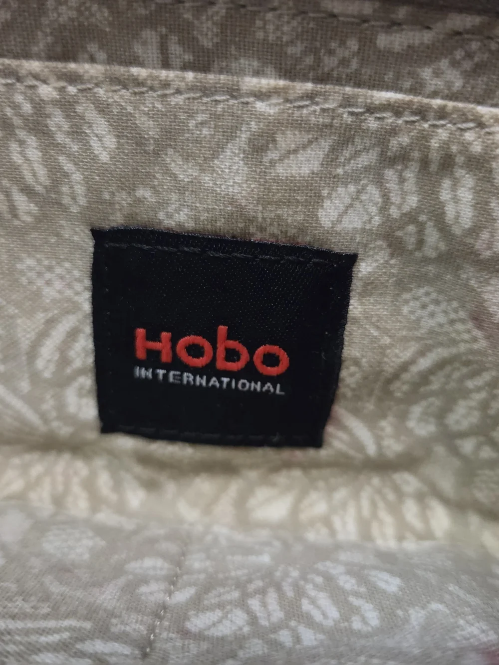HOBO Black Leather Frame Clutch with Silver-Tone Chain